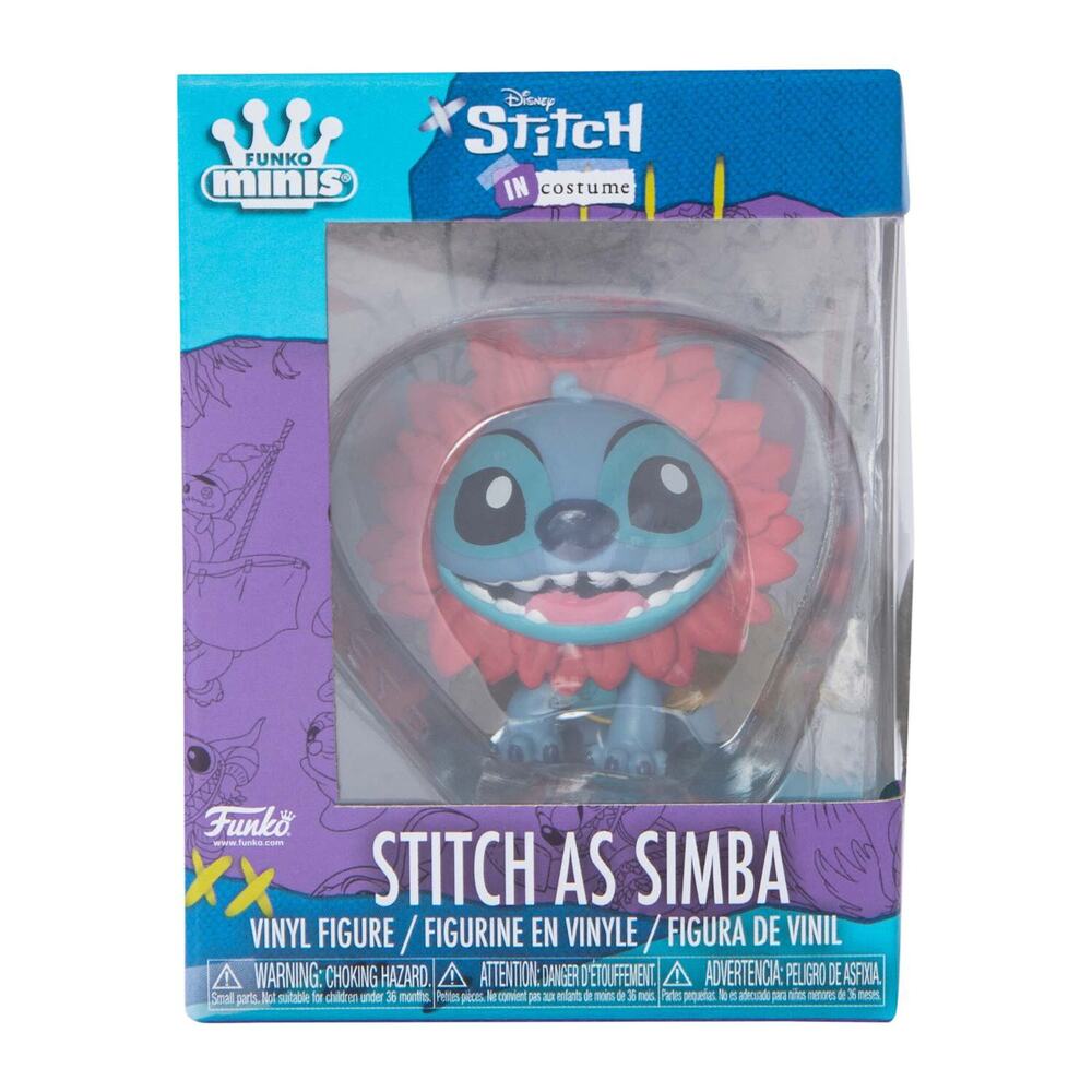 🔥Funko Minis! Stitch in Costume: Stitch as Simba BNWT🔥 - Picture 4 of 5